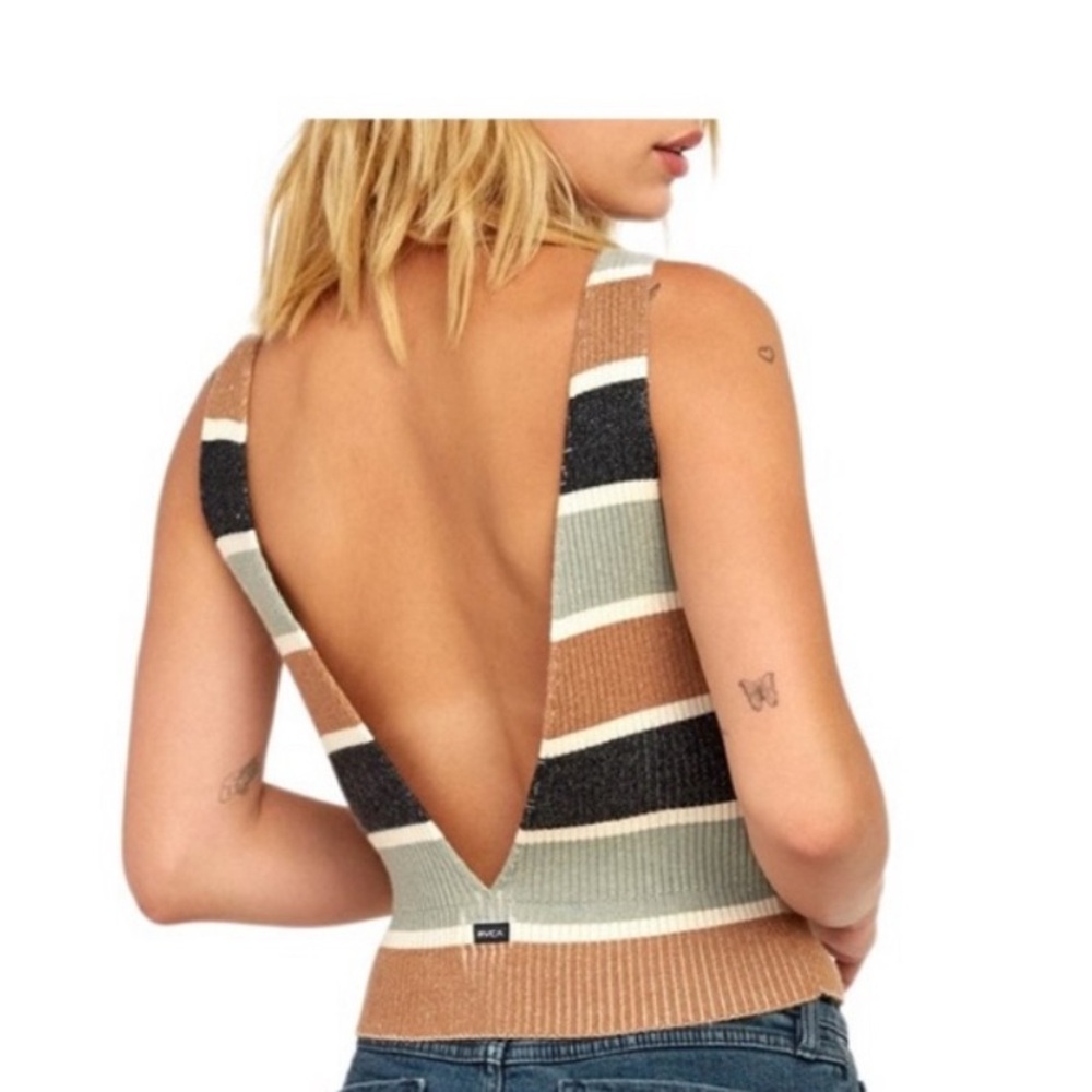NWT RVCA Foxxe Sweater Tank ~ Large